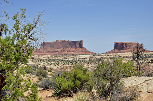 the Monitor and Merrimac Buttes